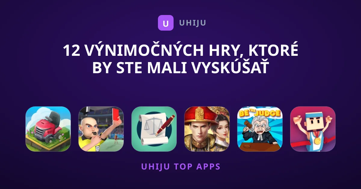 12 Výnimočných Hry, Ktoré By Ste Mali Vyskúšať